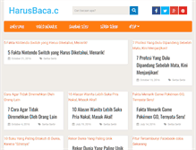 Tablet Screenshot of harusbaca.com